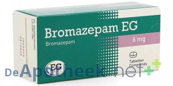Bromazepam 6 mg - Hoofdafbeelding