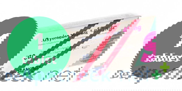 Oxycodon 40 mg (per tablet) - Hoofdafbeelding