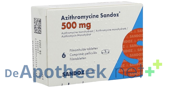 Azitromycine 500 mg (3 tabletten)